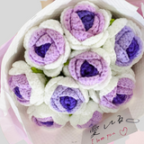 Purple Rose Bouquet