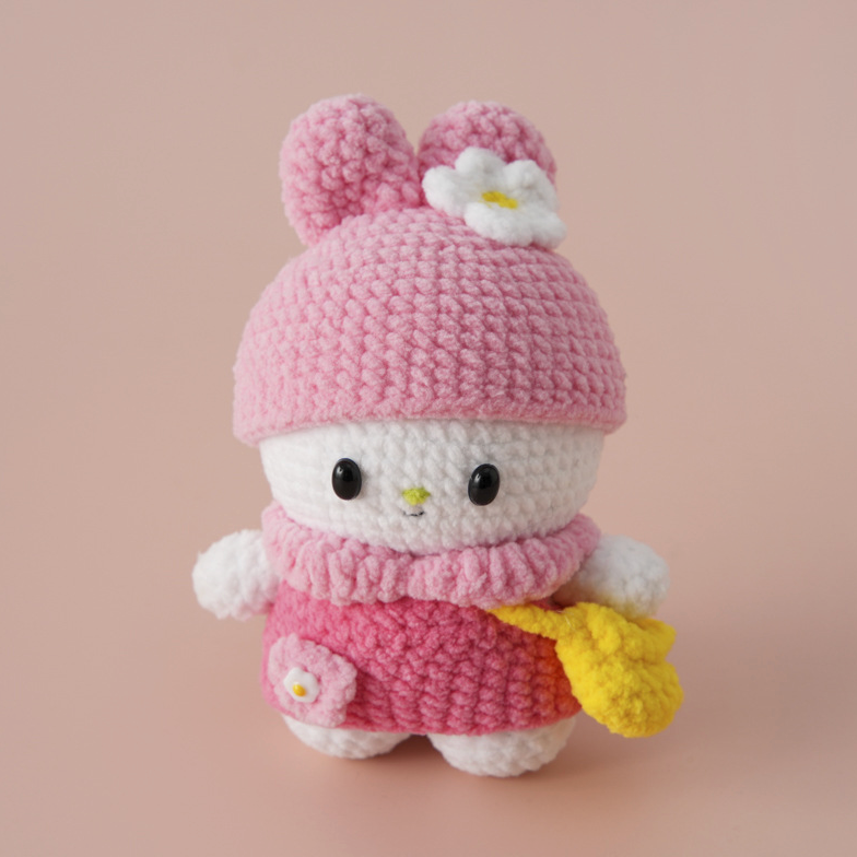 Crochet Toy - Kitty and Friends