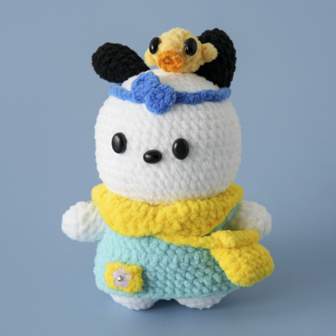 Crochet Toy - Kitty and Friends